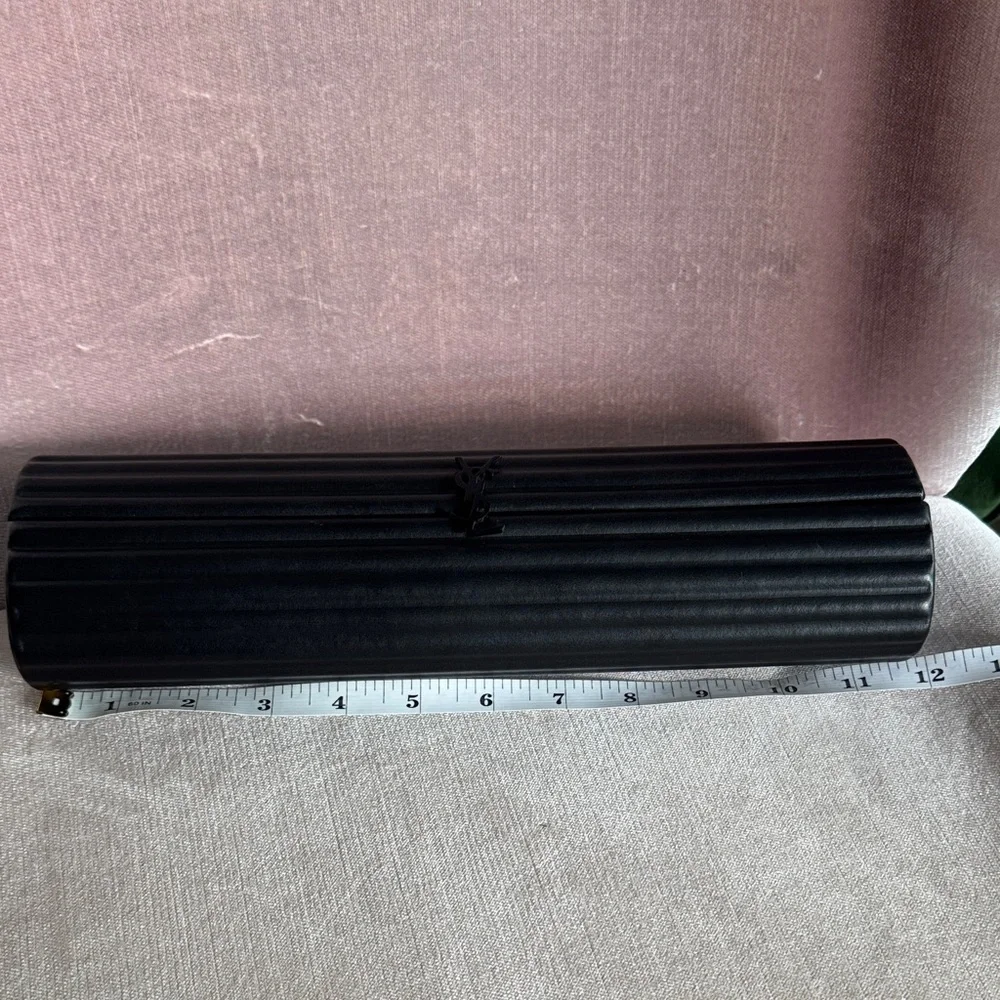 Yves Saint Laurent Black Clutch - Picture 6 of 14